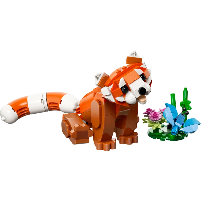 LEGO 31394 LINDOS ANIMALES: PANDA ROJO CREATOR - 2