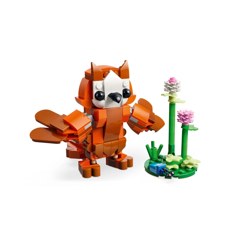 LEGO 31394 LINDOS ANIMALES: PANDA ROJO CREATOR - 4