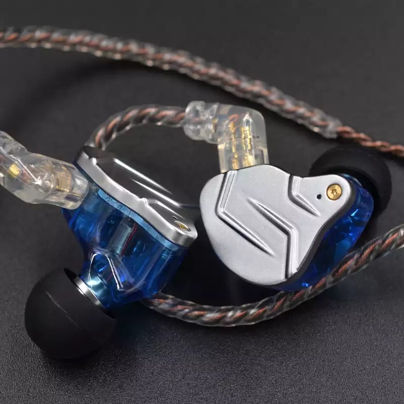 SET AUDÍFONOS KZ ZSN-PRO + ESTUCHE + GOMAS - 3