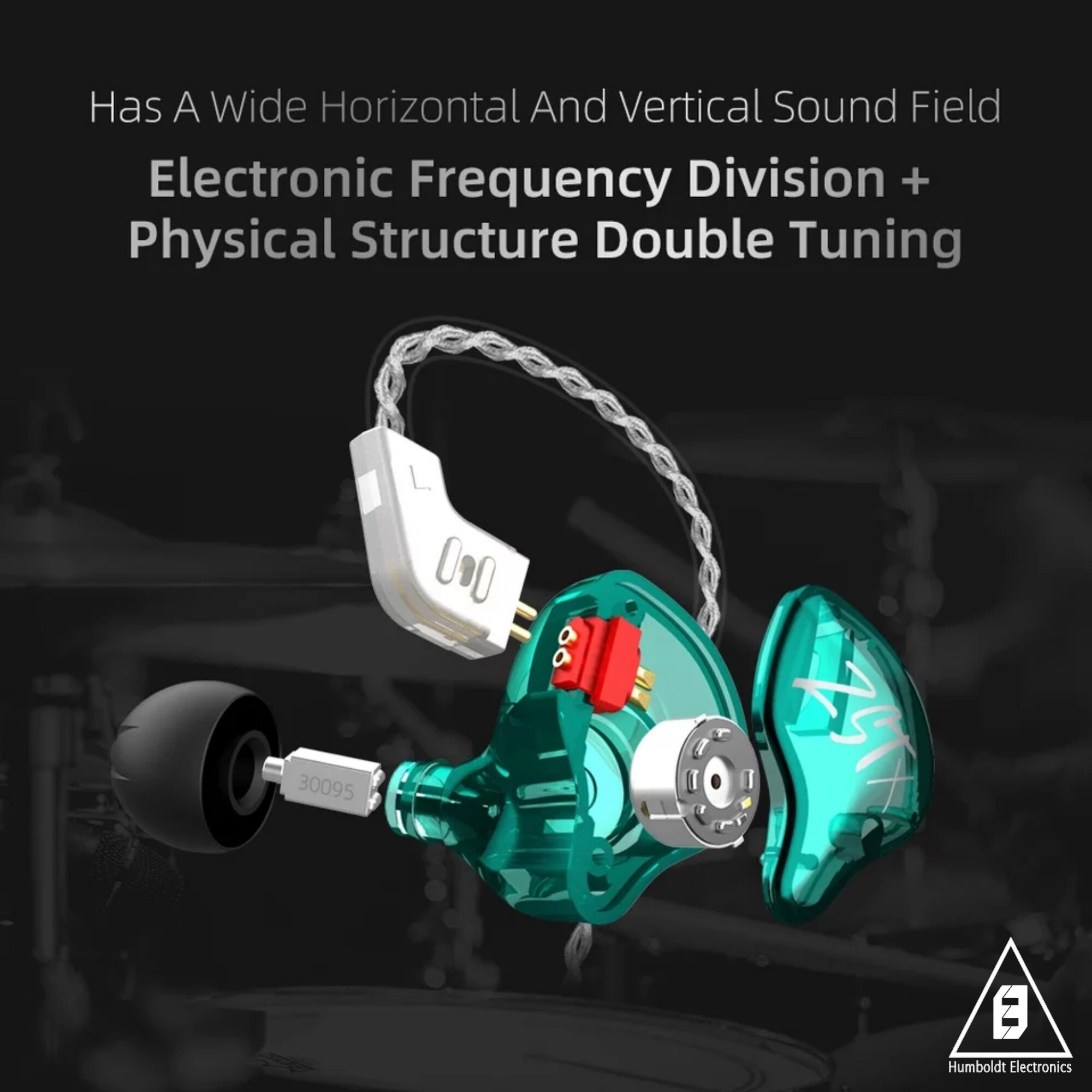 SET AUDÍFONOS KZ ZSTX + ESTUCHE + GOMAS - 2