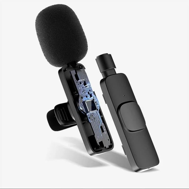 MICRÓFONO INALÁMBRICO PARA IPHONE LAVALIER SOLAPA - 2