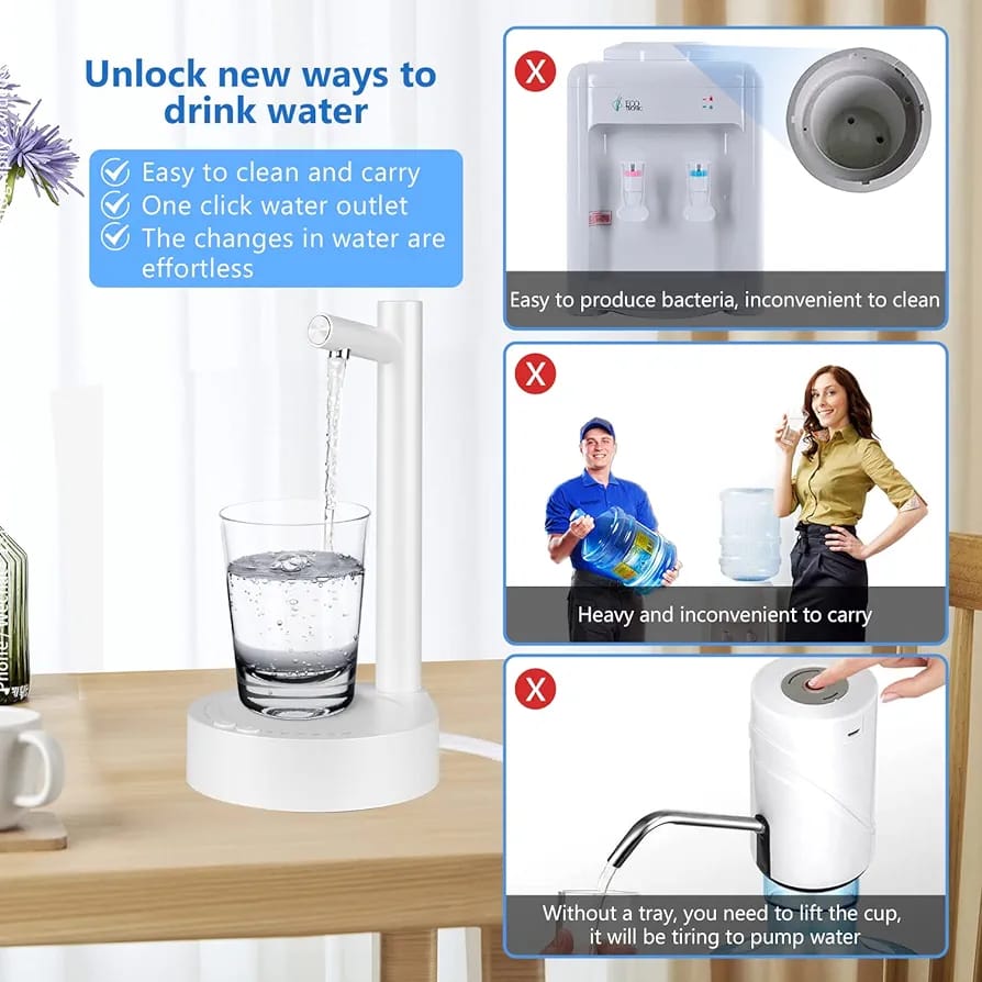 DISPENSADOR DE AGUA ELÉCTRICO SOBREM USB - 2