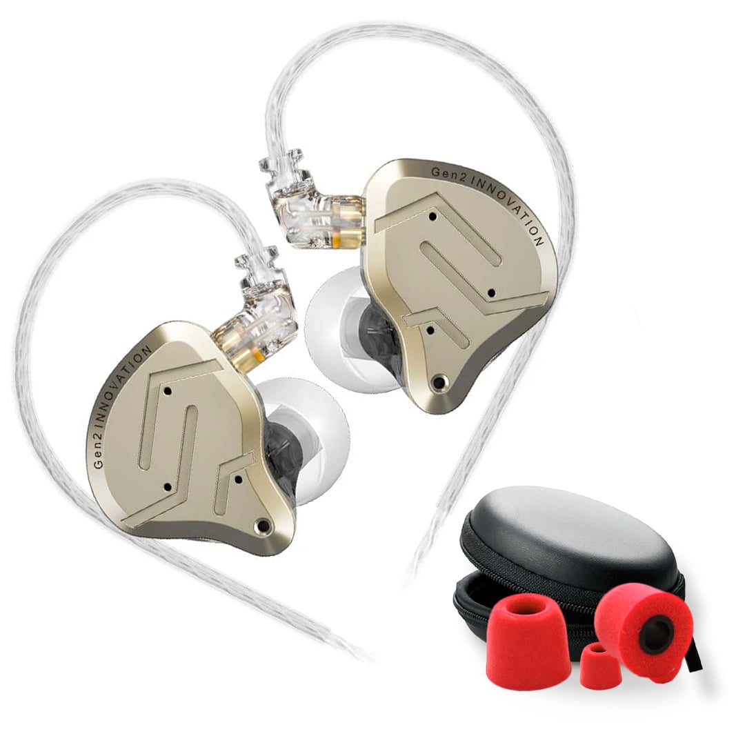 AUDIFONOS KZ ZSN PRO 2 + ESPUMAS + ESTUCHES. - 5