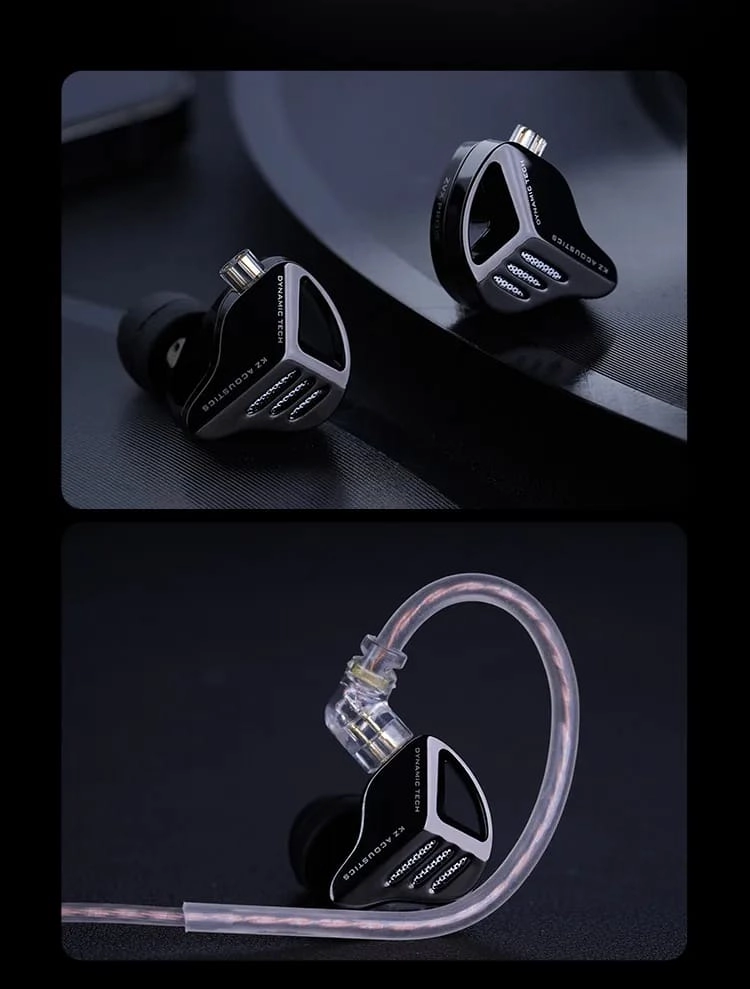 AUDÍFONOS KZ ZVX + ACCESORIOS + ESPUMAS + ESTUCHE. - 4