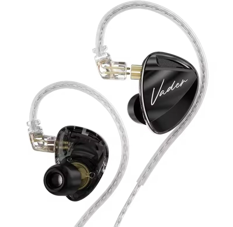 AUDÍFONOS KZ VADER + ACCESORIOS + ESPUMAS + ESTUCHE. - 1