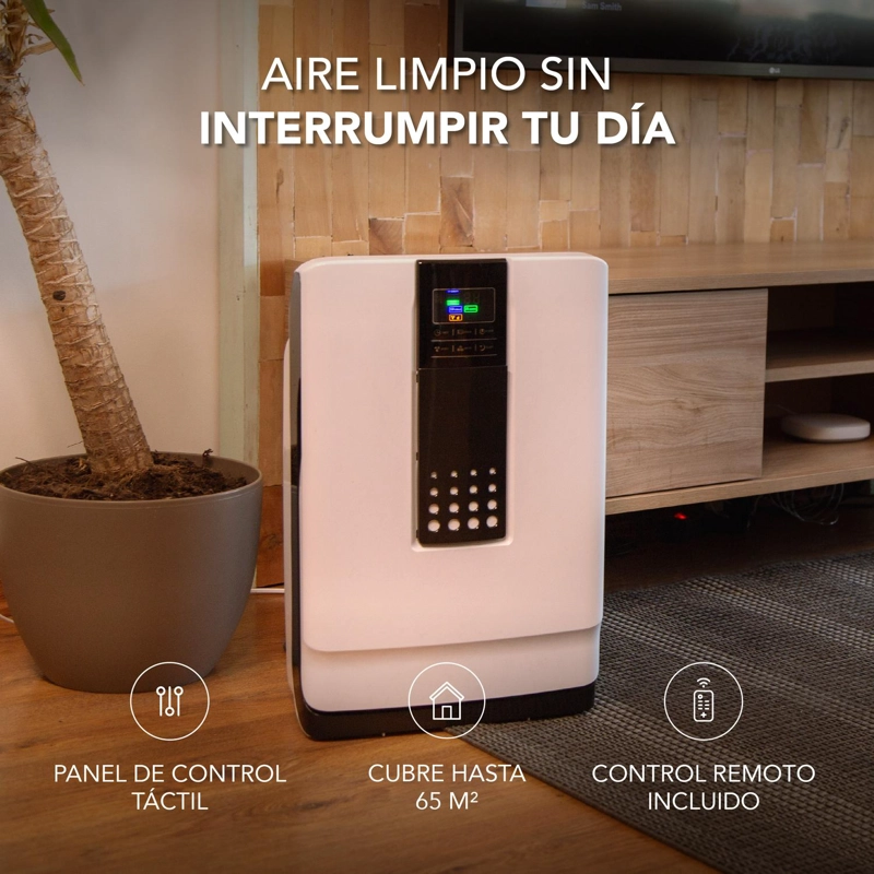 PURIFICADOR DE AIRE MOUVAIR ZEN CON HEPA H13 + FILTROS DE REEMPLAZO HEPA H13 (GRADO ME DICO) - 6
