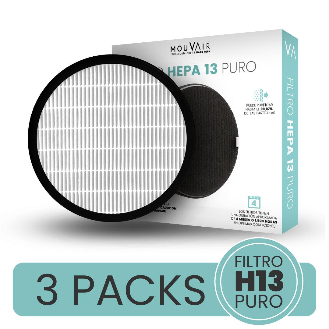 MOUVAIR PACK MOUVAIR FILTROS DE REEMPLAZO OM - HEPA H13