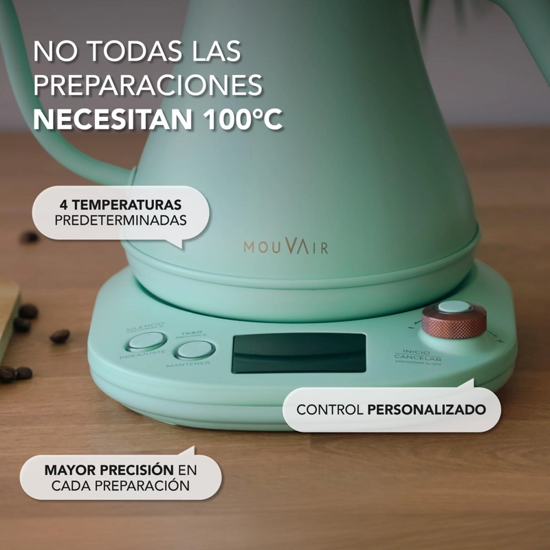 HERVIDOR ELECTRICO INTELIGENTE CUELLO CISNE MOUVAIR SWAN - 3