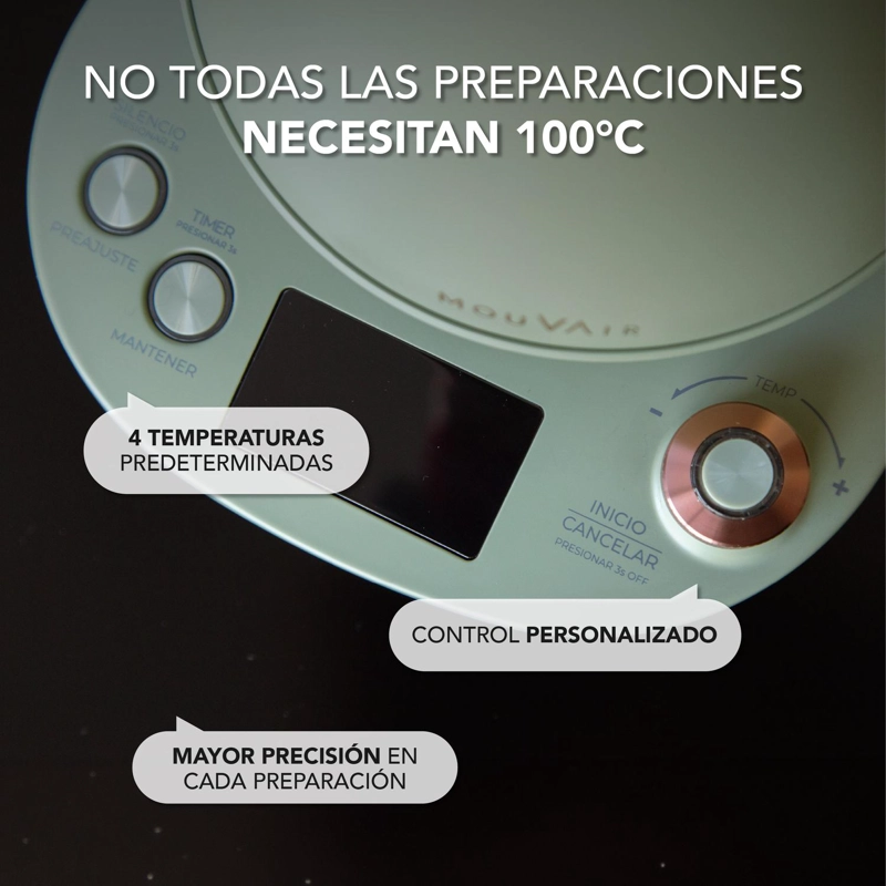 HERVIDOR ELECTRICO INTELIGENTE CUELLO CISNE MOUVAIR SWAN - 4