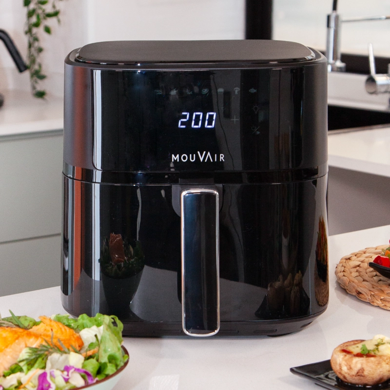 FREIDORA DE AIRE MOUVAIR CLEAR FRY 6 L - 9