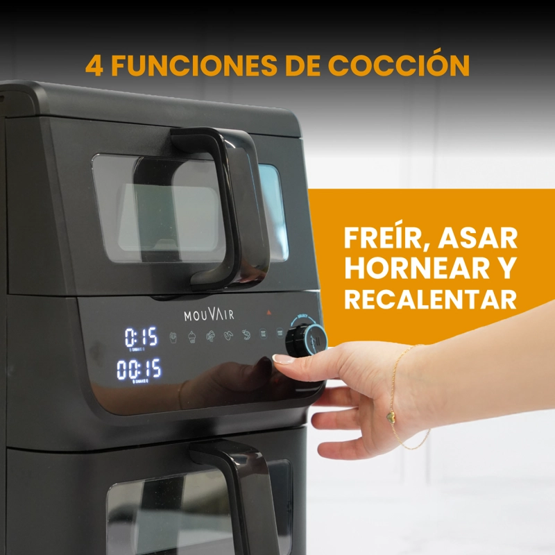 FREIDORA DE AIRE DUO 10L - 5