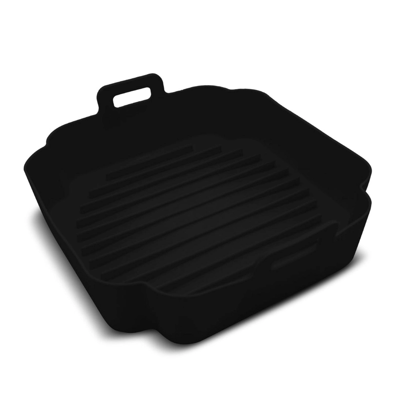 MOLDE SILICONA PARA FREIDORA DE AIRE MOUVAIR GOURMET NEGRO - 1