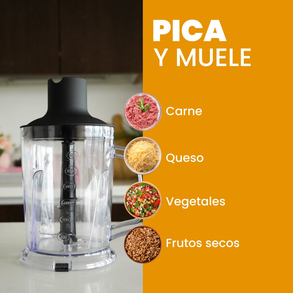 MINIPIMER Y BATIDORA MOUVAIR MIXER 1300W - 7