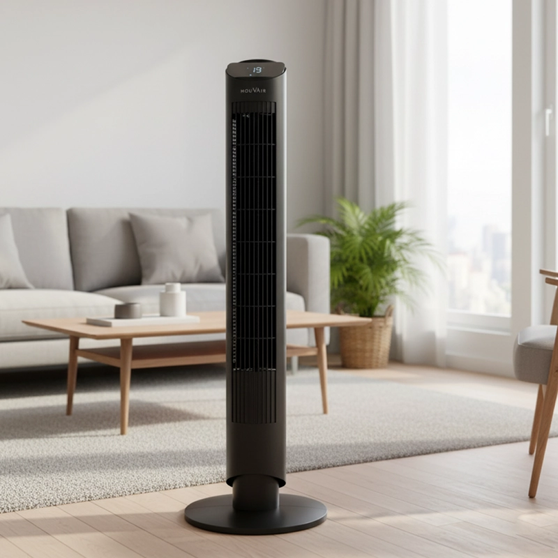 VENTILADOR TOWER FAN MOUVAIR FREEZE CON 6 VELOCIDADES Y APP - 2