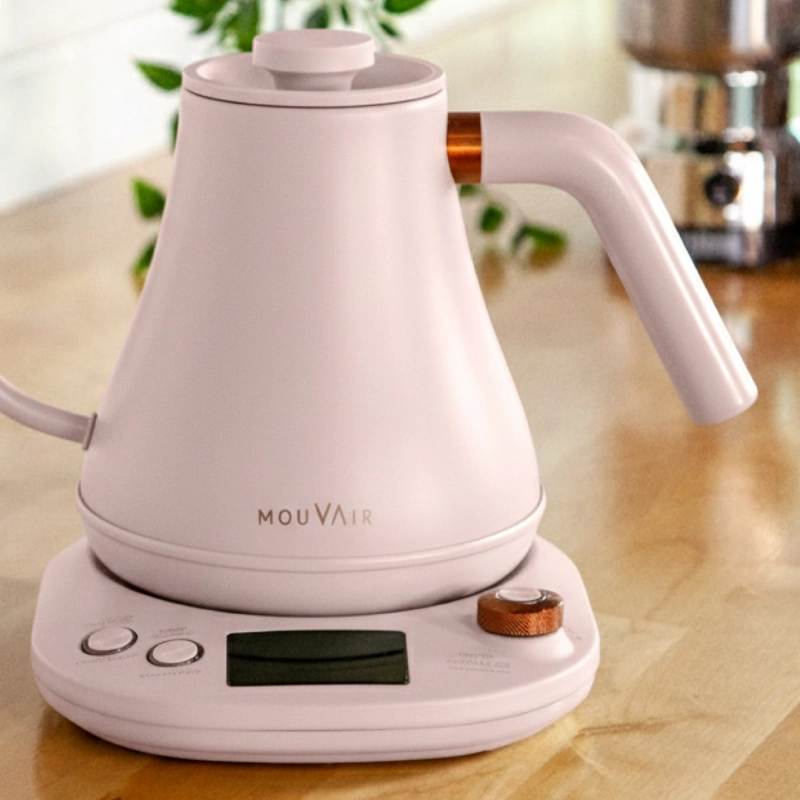 HERVIDOR ELE CTRICO CON CONTROL DE TEMPERATURA INTELIGENTE MOUVAIR SWAN ROSA - 3