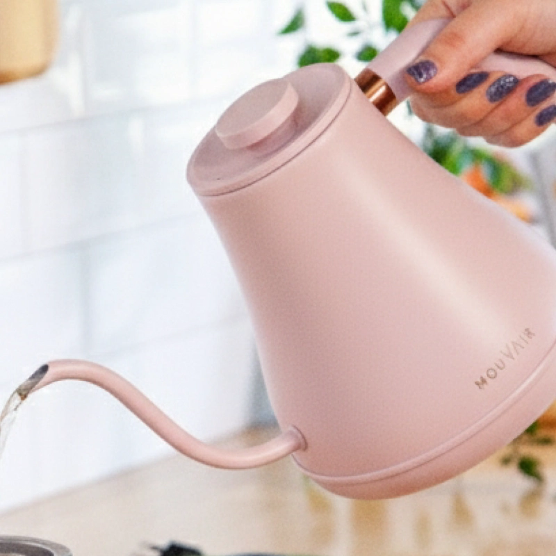 HERVIDOR ELE CTRICO CON CONTROL DE TEMPERATURA INTELIGENTE MOUVAIR SWAN ROSA - 4