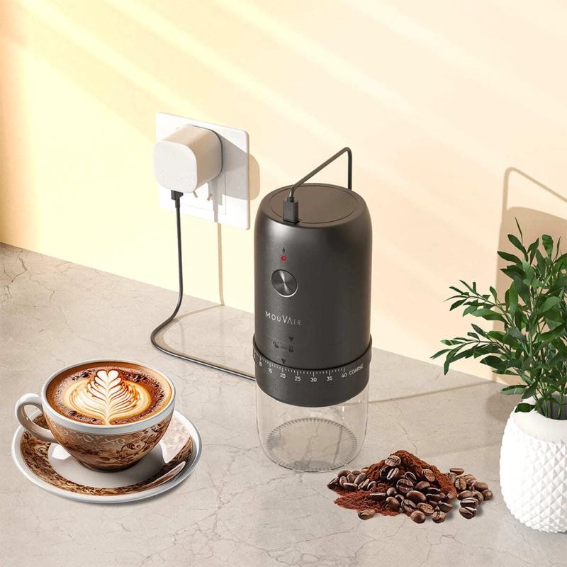 MOLINILLO DE CAFE  ELE CTRICO AJUSTABLE VERSION PRO MOUVAIR - 5
