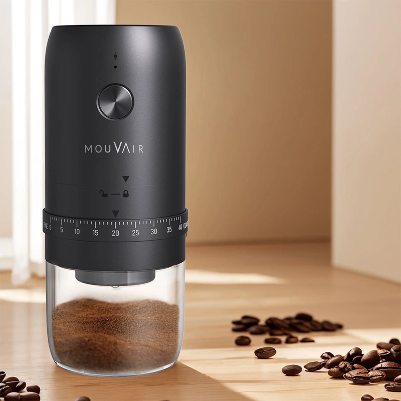 MOLINILLO DE CAFE  ELE CTRICO AJUSTABLE VERSION PRO MOUVAIR - 6