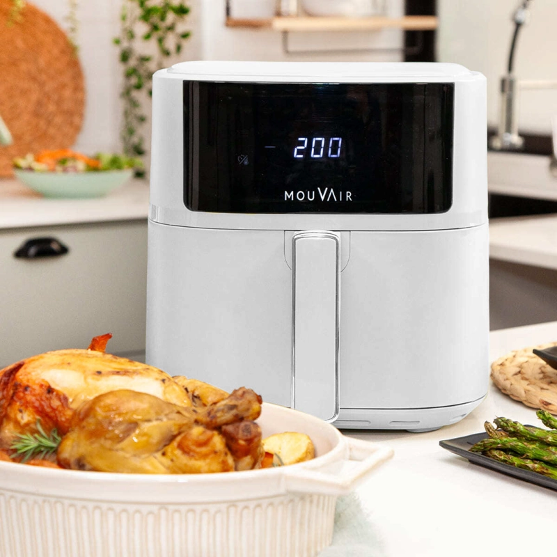 FREIDORA DE AIRE MOUVAIR FRY 6 L BLANCA - 8
