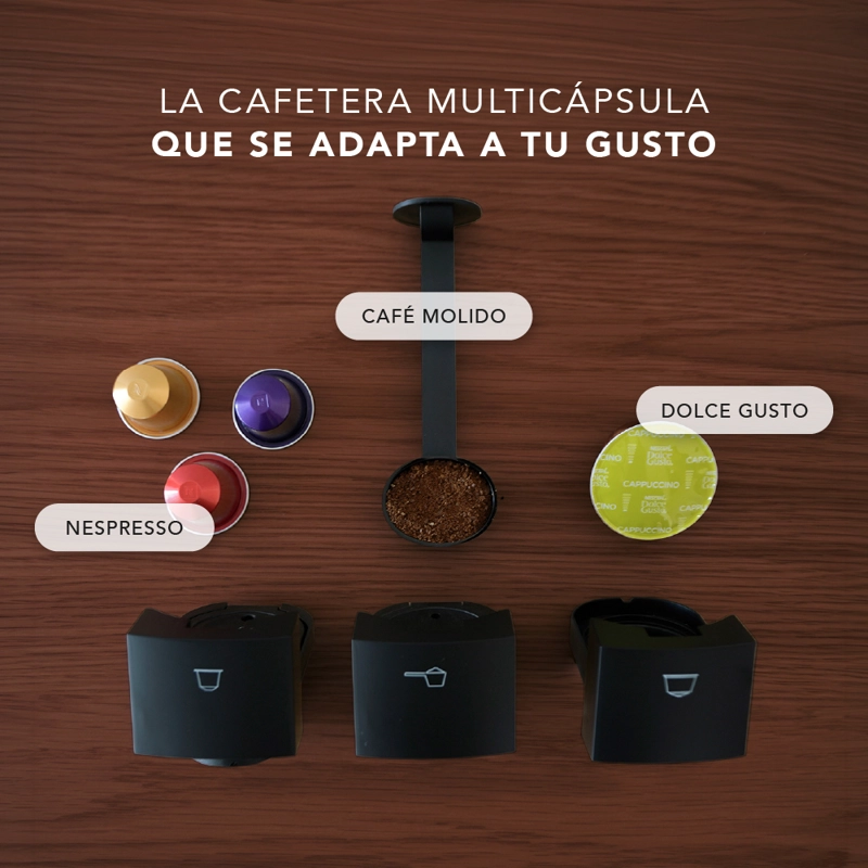CAFETERA MULTICAPSULA MOUVAIR TREVI - 4