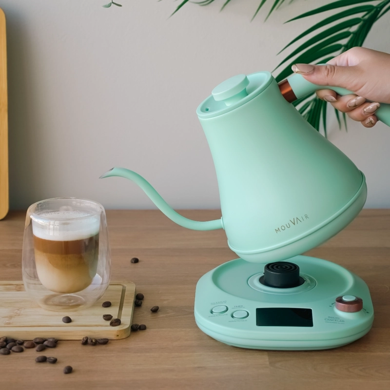 HERVIDOR ELE CTRICO CON CONTROL DE TEMPERATURA INTELIGENTE MOUVAIR SWAN MENTA - 4