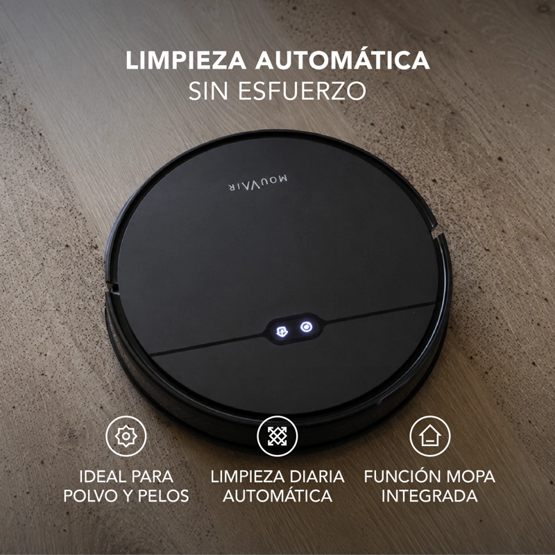 ASPIRADORA ROBOT Y TRAPEADORA MOUVAIR SMART CLEAN - 2