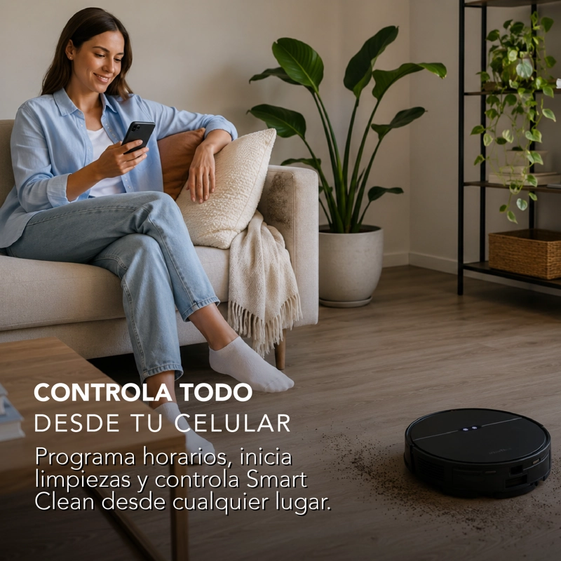 ASPIRADORA ROBOT Y TRAPEADORA MOUVAIR SMART CLEAN - 3
