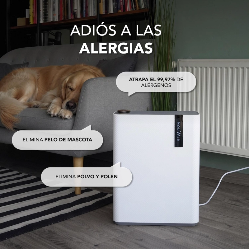 PURIFICADOR DE AIRE MOUVAIR CALM + FILTRO HEPA H13 - 8