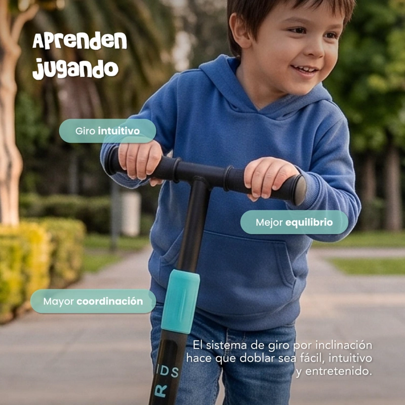 SCOOTER MUVTER KIDS UNICORNIO - 5