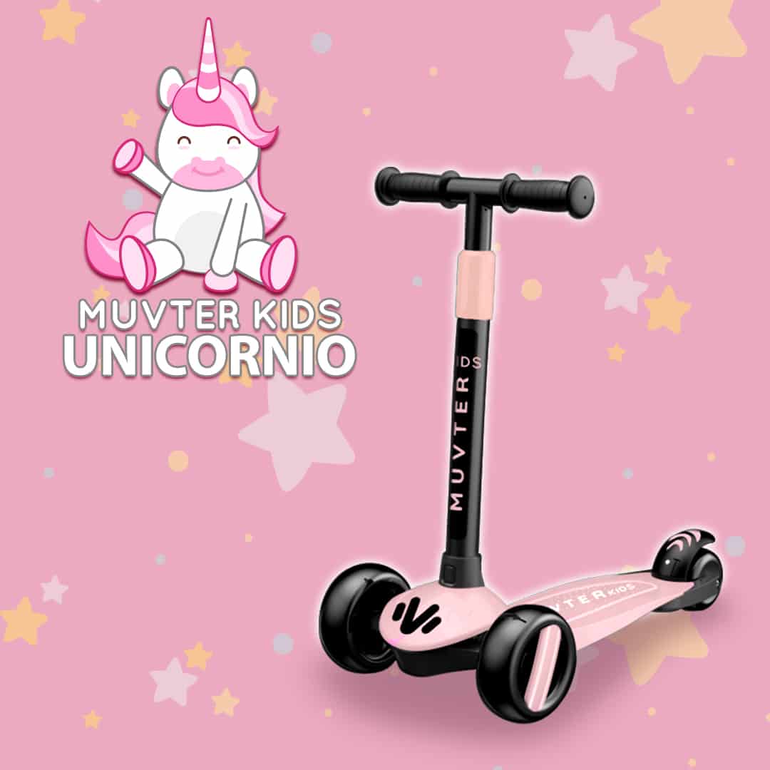 SCOOTER MUVTER KIDS UNICORNIO - 5