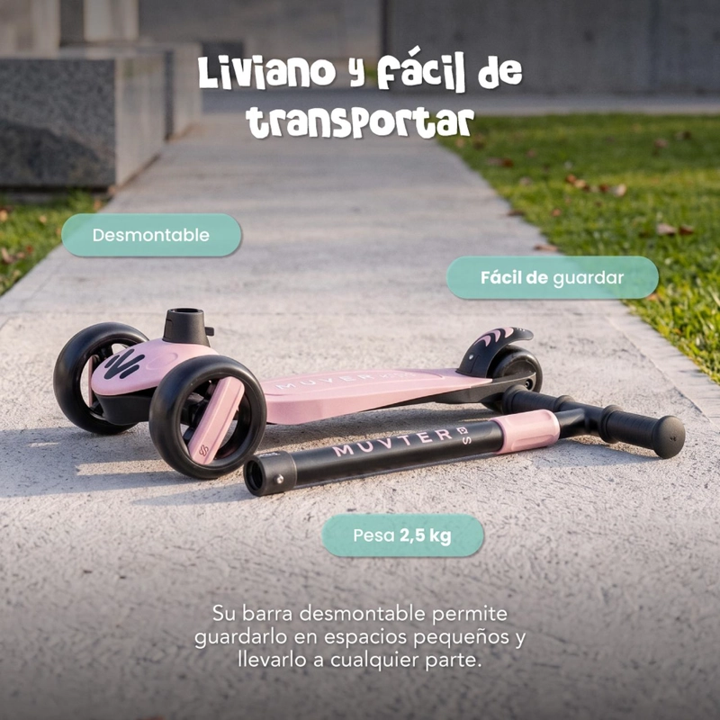 SCOOTER MUVTER KIDS UNICORNIO - 8