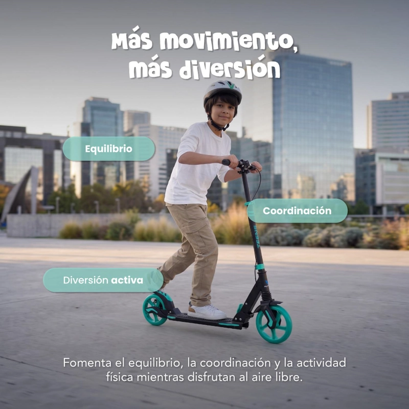 SCOOTER MANUAL MUVTER TEENS DE 6 A 12 AÑOS - 2
