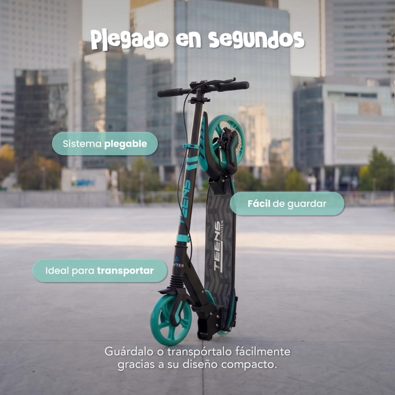 SCOOTER MANUAL MUVTER TEENS DE 6 A 12 AÑOS - 4