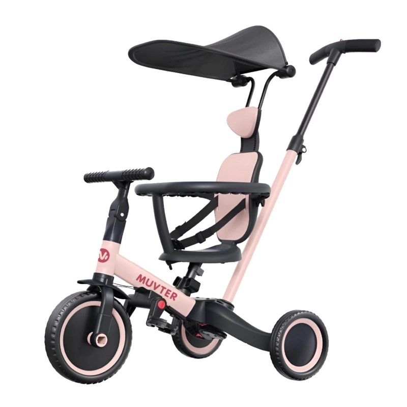 TRICICLO MULTIFUNCIONAL 5 EN 1 MUVTER RIDE DELUXE - 1