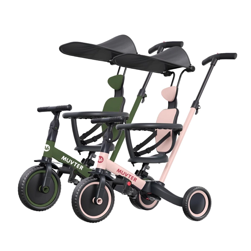TRICICLO MULTIFUNCIONAL 5 EN 1 MUVTER RIDE DELUXE - 2