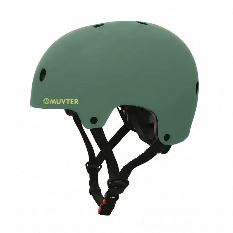 CASCO MUVTER SAFE GREEN TAMAÑO XS - 1