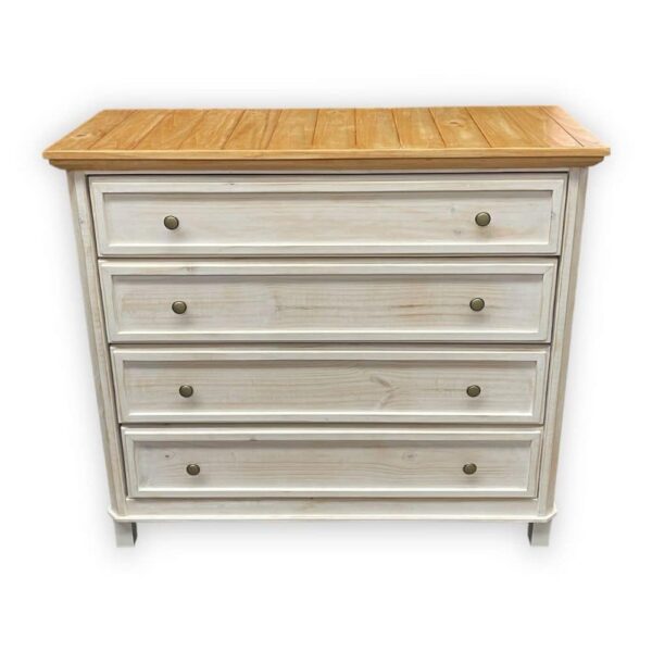 CÓMODA TAIKKEE MADERA BLANCO DORMITORIO ALBAYALDE - 2