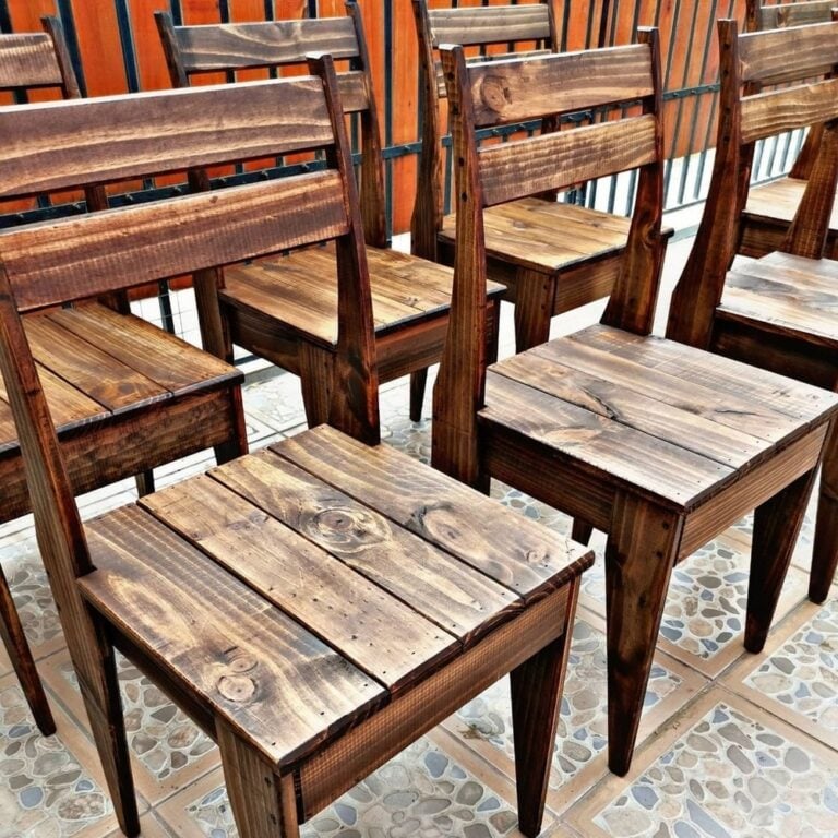 MESA TAIKKEE COMEDOR CON 8 SILLAS NOGAL - 5