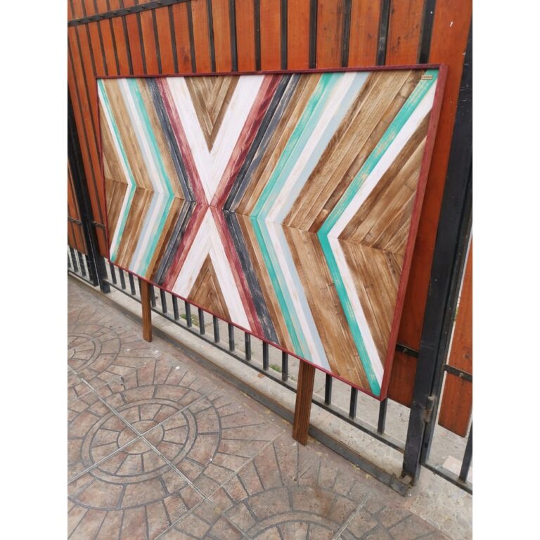 RESPALDO PARA CAMA TAMAÑO KING TAIKKEE ESTILO MOSAICO - 3