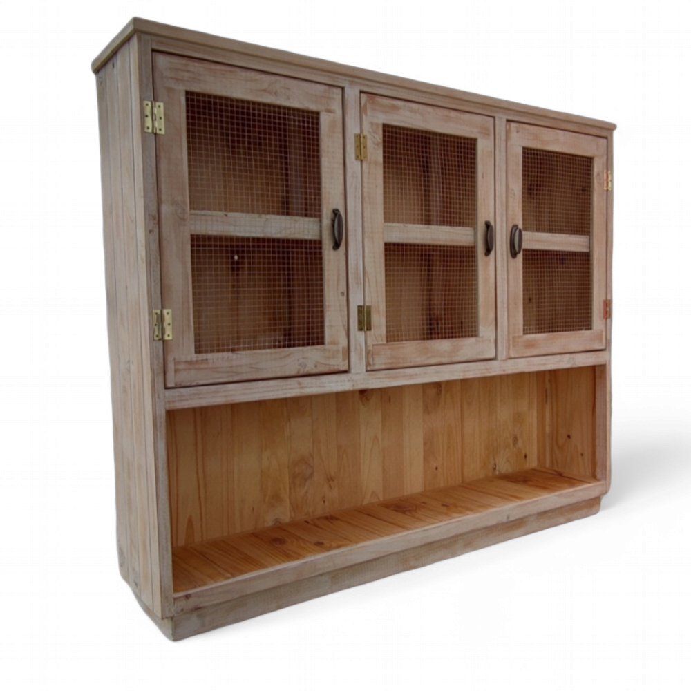 MUEBLE COLGANTE COCINA COLONIAL TAIKKEE EN MADERA - 1