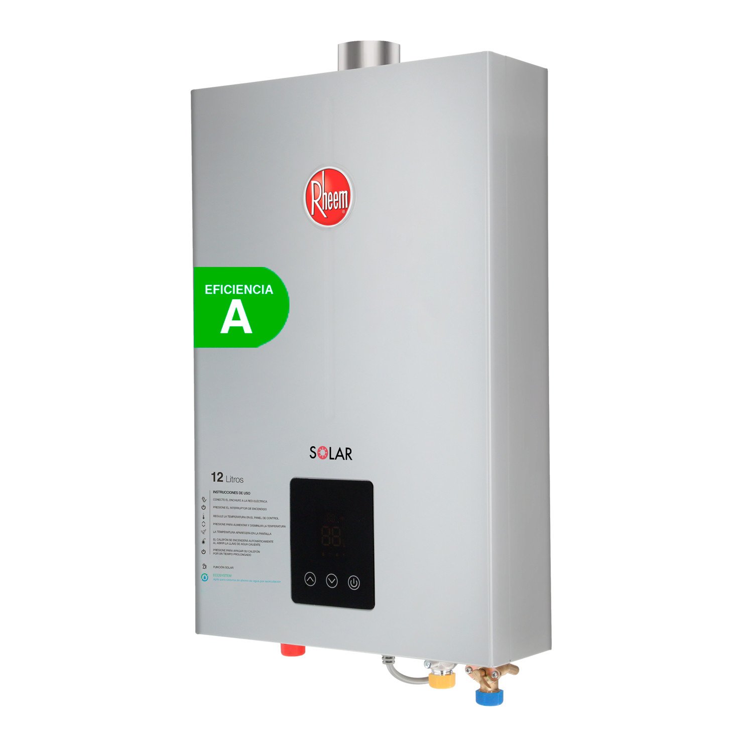 CALEFONT A GAS NATURAL 12 L RHEEM TIRO FORZADO - 2