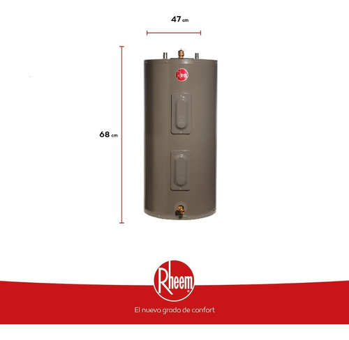 TERMO ELÉCTRICO RHEEM DE PISO 76 LITROS 220 V - 2