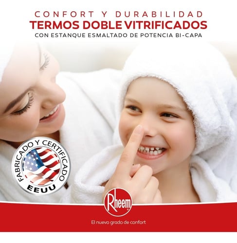 TERMO ELÉCTRICO RHEEM DE PISO 76 LITROS 220 V - 5