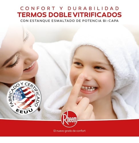 TERMO ELÉCTRICO RHEEM DE PISO 152 LITROS 220 V - 4