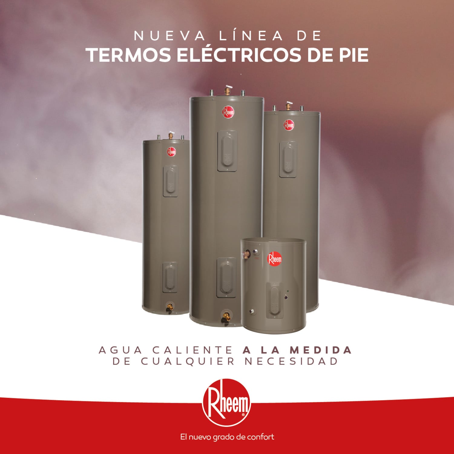 TERMO ELÉCTRICO RHEEM DE PISO 57 LITROS - 3