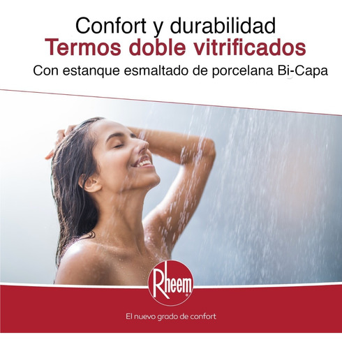 TERMO A GAS NATURAL RHEEM 152 LITROS - 6