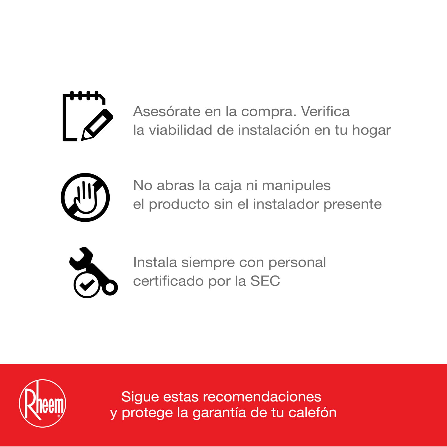 CALEFONT 16 LITROS GAS LICUADO TIRO NATURAL RHEEM - 7