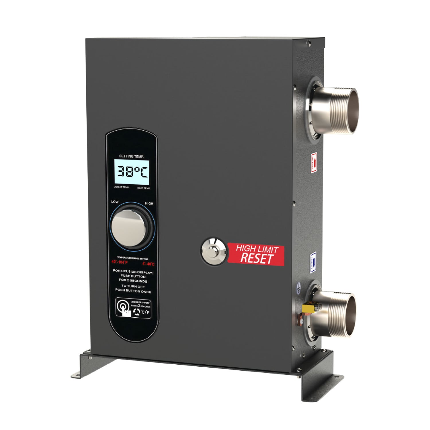 CALENTADOR ELE CTRICO DE PISCINA,JACUZZIS, SPA RHEEM E3T 11KW - 1