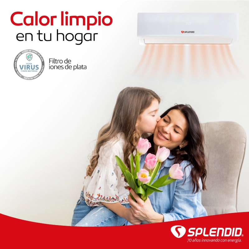 AIRE ACONDICIONADO 9000 BTU INVERTER SPLENDID - 7