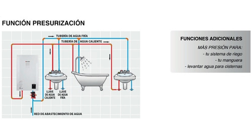 BOMBA PRESURIZADORA AUMENTADORA DE PRESIÓN CALEFONES RIEGO - 3
